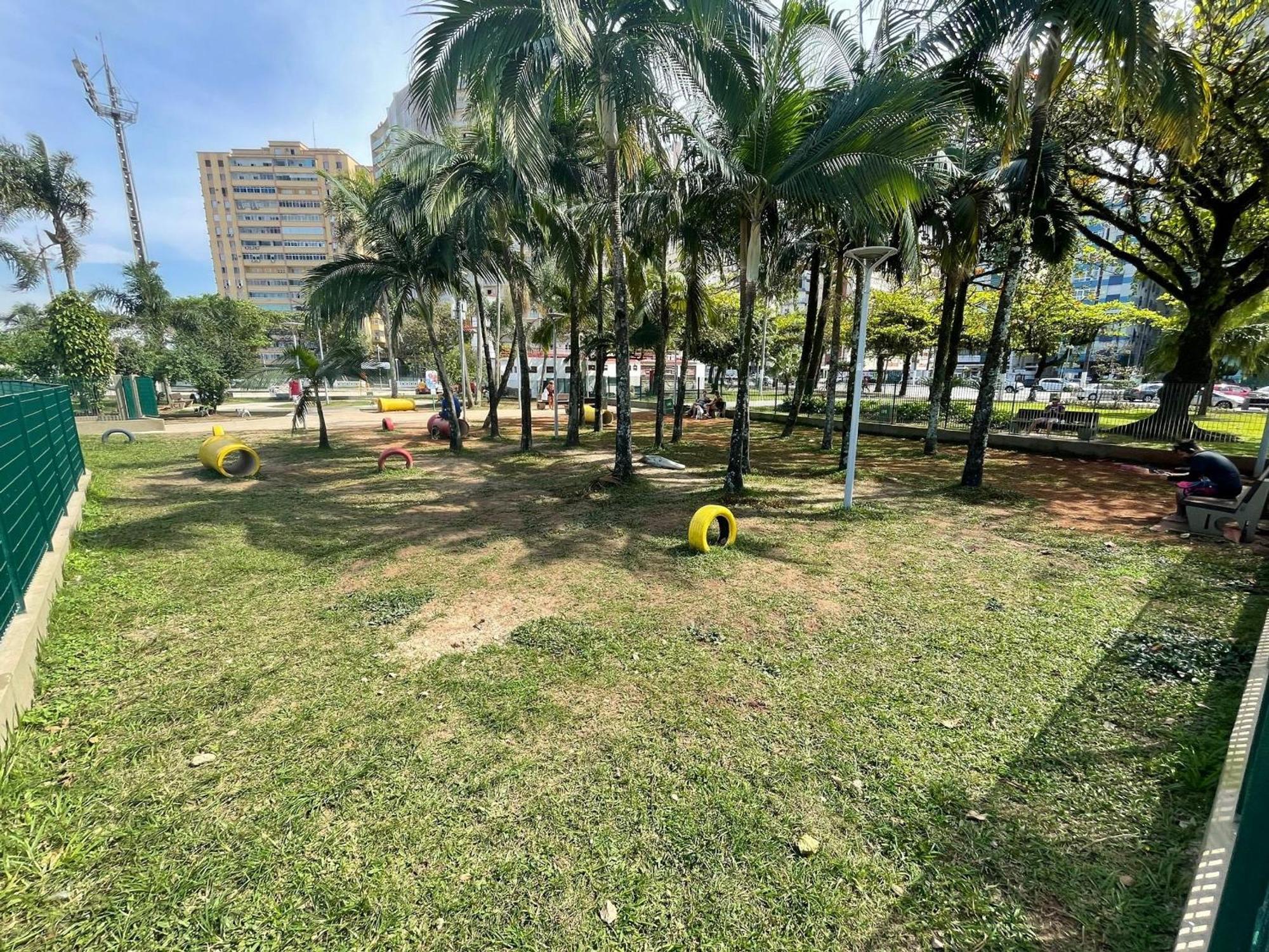 桑托斯Ap Pe Na Areia Vista Parcial Mar公寓 外观 照片